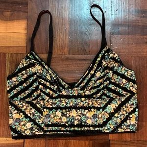 Free people floral bralette